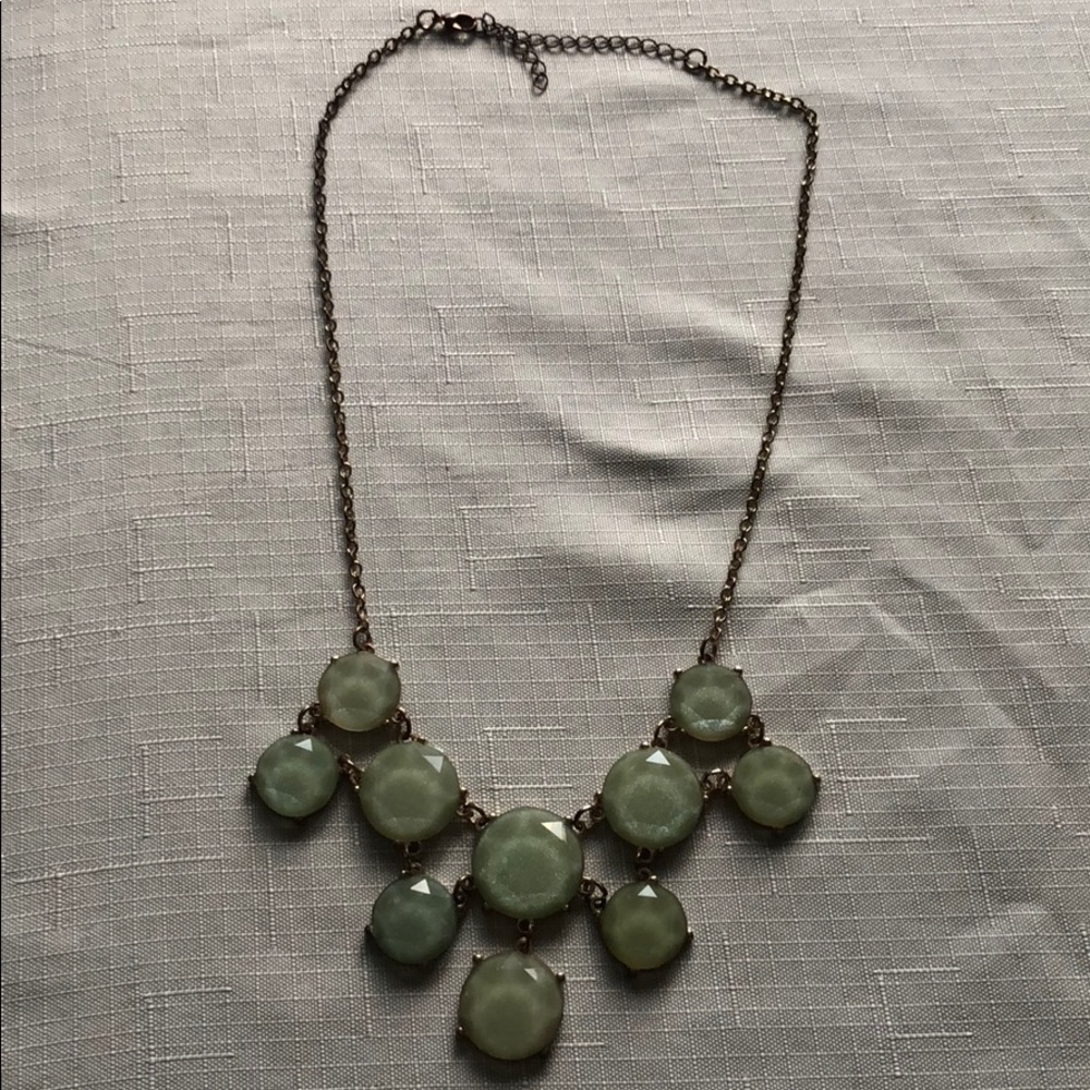 Light green/blue necklace